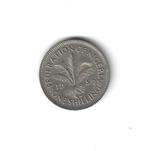 Nigeria, 1 Shilling 1959., Postzegels en Munten, Munten | Afrika, Ophalen of Verzenden, Nigeria, Losse munt