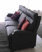 Lederen 3zit en 1zit fauteuil, Ophalen