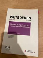 Wetboek algemeen en vennootschapsboekhouden, Boeken, Ophalen of Verzenden, Gelezen