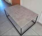Table basse effet béton, 100 à 150 cm, Moins de 50 cm, Comme neuf, Enlèvement