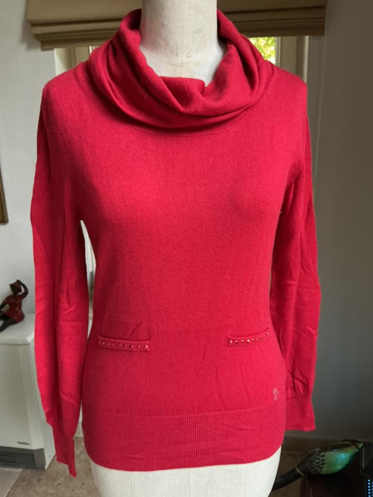Pull à col roulé de la marque Bellisimo, taille S, Enlèvement ou Envoi, Comme neuf, Taille 36 (S), Rouge