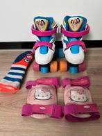 K3 rolschaatsen maat 27/30 + beschermers + kousen., Kinderen en Baby's, Ophalen of Verzenden, Verstelbaar, Gebruikt, Kinderen