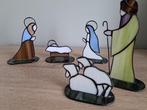 Unieke glasramen Kerststal, Antiek en Kunst, Kunst | Beelden en Houtsnijwerken, Ophalen of Verzenden