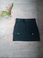 Jupe noir rayé XS, Kleding | Dames, Rokken, Zwart, Ophalen of Verzenden, Zo goed als nieuw, Jennyfer
