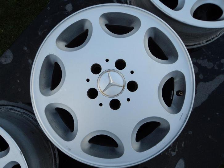 8 loch velgen 16 inch 7,5 j et41 orgineel mercedes w124 w210, Auto-onderdelen, Banden en Velgen, Velg(en), 16 inch, Gebruikt, Ophalen