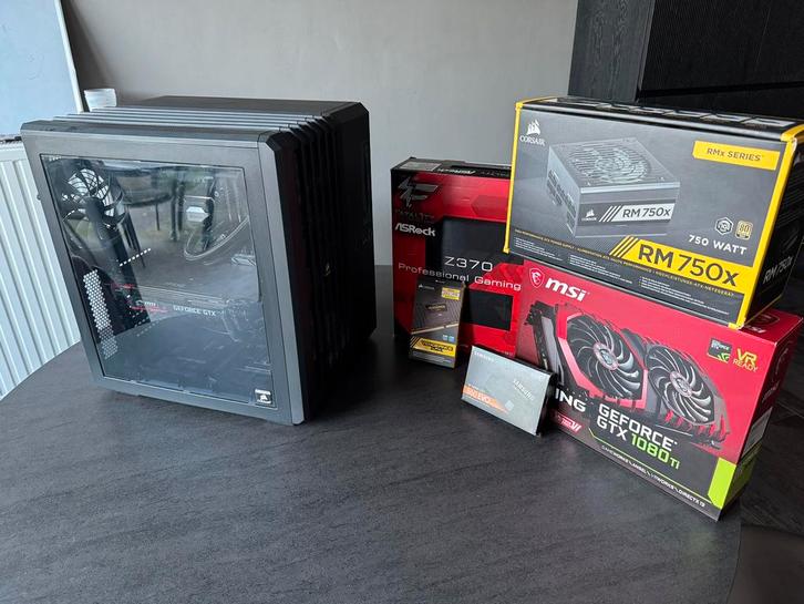 Krachtige Gaming pc i7 8700k gtx1080Ti 11gb win11 1,2Tb ssd, Informatique & Logiciels, Ordinateurs de bureau, Utilisé, 4 Ghz ou plus