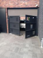 Dubbele draaipoort / garagepoort, Ophalen, Zo goed als nieuw