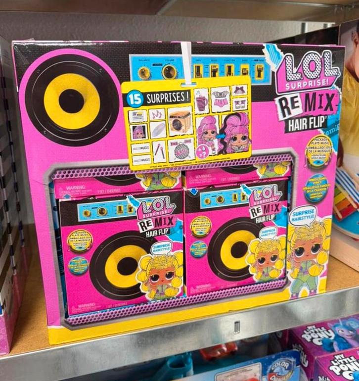 L.O.L. Surprise! Remix Hairflip Tots Serie A - Minipop LOL, Kinderen en Baby's, Speelgoed | Poppen, Nieuw, Ophalen of Verzenden