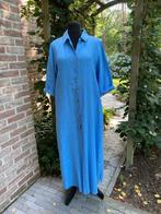 Scapa hemelsblauwe lange linnen jurk - 38, Kleding | Dames, Maat 38/40 (M), Scapa, Blauw, Nieuw