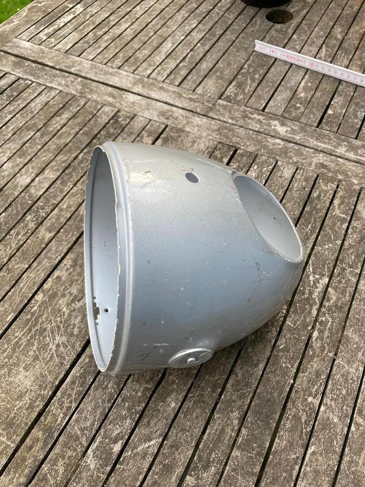 koplamphuis behuizing voorlicht oude motorfiets oldtimer, Motoren, Onderdelen | Oldtimers, Gebruikt, Ophalen of Verzenden