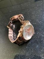 Horloge, Handtassen en Accessoires, Horloges | Dames, Overige merken, Staal, Gebruikt, Ophalen of Verzenden