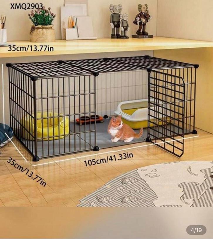 Cage / parc pour chat ou petits animaux – Neuf –, Animaux & Accessoires, Rongeurs & Lapins | Cages & Clapiers, Neuf, Cage, Moins de 60 cm