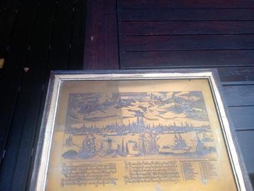 Lucas Schnitzer Andorff kopermatrix Antwerpen 1960  beschikbaar voor biedingen