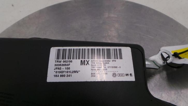 VOLKSWAGEN JETTA COMFORTLIN [L_AIR_BAG] 2006, Autos : Pièces & Accessoires, Électronique & Câbles, Utilisé, ARN reconnu, Stiba membre