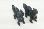 2 bronzen vietnamese draakjes als boekensteun, Ophalen