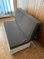 Canapé lit, Comme neuf, Deux personnes, Brun, 140 cm