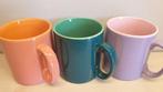 3 koffiekom, koffiemok, merk Tams, 3 kleuren, perfekte staat, Huis en Inrichting, Keuken | Servies, Ophalen of Verzenden