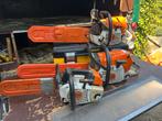 3 werkende Stihl kettingzagen