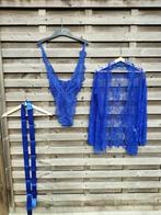 Kanten Body - Small, Vêtements | Femmes, Sous-vêtements & Lingerie, Enlèvement ou Envoi, Bleu, Body ou Corset