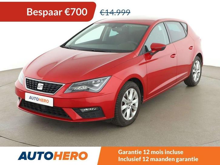 SEAT Leon 1.0 TSI Style (bj 2020), Auto's, Seat, Te koop, Leon, ABS, Airbags, Airconditioning, Android Auto, Apple Carplay, Bluetooth
