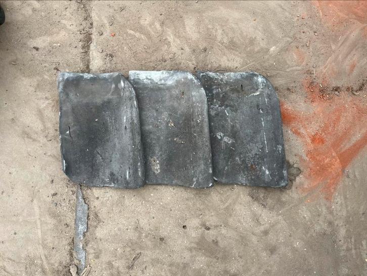 Boomse pannen ( 7000 stuks), Doe-het-zelf en Bouw, Dakpannen en Dakbedekking, Zo goed als nieuw, Blauw, Ophalen