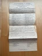 Oude affiche Feest Dongen-1910, Antiek en Kunst, Verzenden