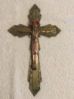 Prachtig Frans antiek kruisbeeld+-1920, Ophalen of Verzenden