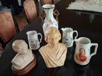 lot met Koningin Astrid , Koning Leopold en diversen, Verzenden, Gebruikt, Servies