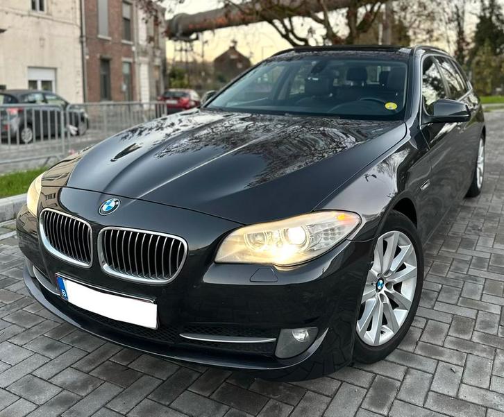 BMW 520d — 184pk — Automaat — VOLLEDIGE OPTIES!, Auto's, BMW, Particulier, 5 Reeks, ABS, Achteruitrijcamera, Adaptieve lichten