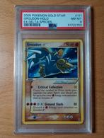 Groudon Gold Star PSA 8 EX Delta Species #111, Enlèvement ou Envoi, Comme neuf