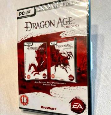 PC dvd-rom Dragon age origins ultimate edition 2-disc SEALED beschikbaar voor biedingen