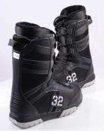 42 EU snowboard schoenen THIRTYTWO LASHED, black/silver, Sport en Fitness, Snowboarden, Verzenden, Gebruikt, Schoenen