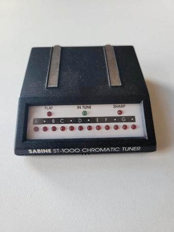 Stemapparaat Chromatic Tuner Sabine ST-1000  beschikbaar voor biedingen