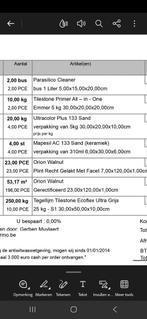Stenen vloer parket uitstraling, Doe-het-zelf en Bouw, Ophalen