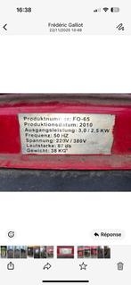 Groupe électrogène, Doe-het-zelf en Bouw, Motoren, Ophalen of Verzenden, Gebruikt, Benzinemotor, Minder dan 1400 rpm