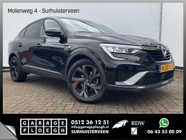 Renault Arkana 1.6 E-Tech Hybrid 145 R.S. Line Stoel/Stuurve, Auto's, Renault, Bedrijf, Arkana, ABS, Adaptive Cruise Control, Airbags