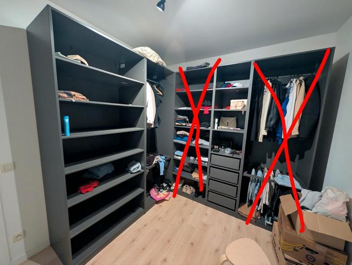 Pax kast Ikea, Huis en Inrichting, Kasten | Stellingkasten, Zo goed als nieuw, Ophalen