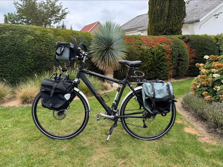 Red Bull stads-tourfiets met zakken., Fietsen en Brommers, Fietsen | Jongens, Gebruikt, 26 inch of meer, Ophalen