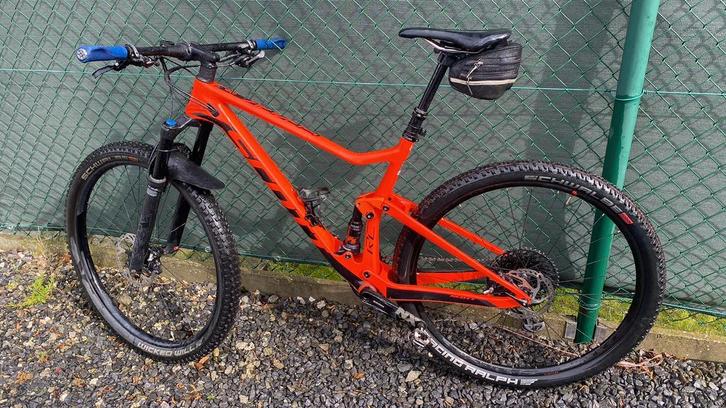 Scott spark rc 900 team orange black, Fietsen en Brommers, Fietsen | Mountainbikes en ATB, Gebruikt, Heren, Overige merken, Fully