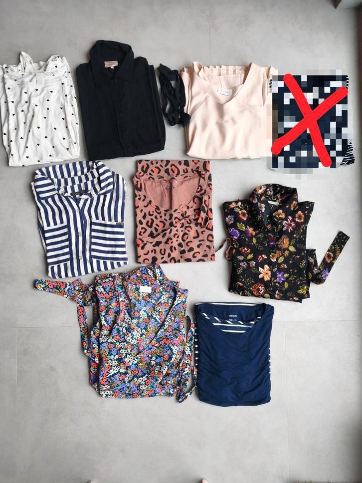Pakket/lot 8 stuks zwangerschapskledij maat L, Kleding | Dames, Zwangerschapskleding, Gedragen, Jurk, Maat 42/44 (L), Ophalen of Verzenden