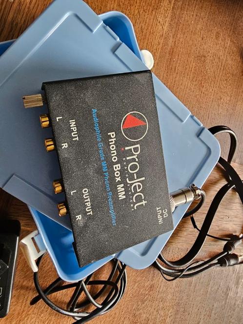 Pro-Ject Phono Box MM Préamplificateur Noir, Audio, Tv en Foto, Overige Audio, Tv en Foto, Zo goed als nieuw, Ophalen