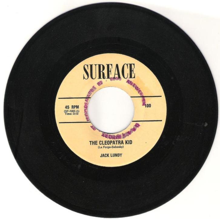 Dubbel sider Popcorn - The Cleopatra Kick, Cd's en Dvd's, Vinyl Singles, Zo goed als nieuw, Single, R&B en Soul, 7 inch, Ophalen of Verzenden