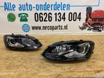 VW POLO 6R XENON LED KOPLAMP COMPLEET ORIGINEEL, Auto-onderdelen