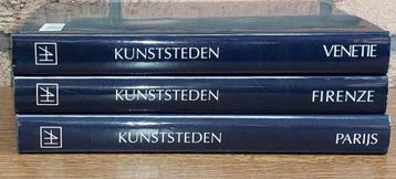 Nieuw - Boeken - Kunststeden - Parijs +Firenze +Venetië beschikbaar voor biedingen