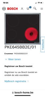 NIEUWE Bosch pke645bb2e kookplaat, Elektrisch, Nieuw, Ophalen