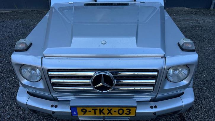 Mercedes-Benz G 400 LWB 2850  Youngtimer, Auto's, Mercedes-Benz, G-Klasse, 4x4, ABS, Adaptieve lichten, Airbags, Alarm, Boordcomputer