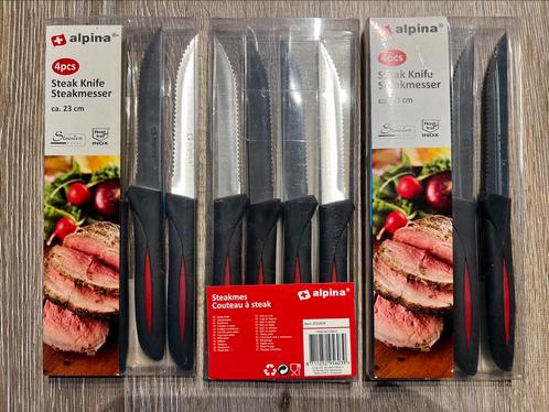 Steakmes Alpina 12 stuks Nieuw !, Huis en Inrichting, Keuken | Bestek, Nieuw, Ophalen of Verzenden
