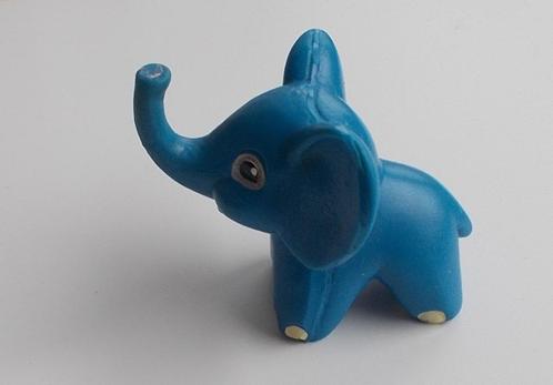 blauw METZELER olifantje, Antiek en Kunst, Antiek | Speelgoed, Ophalen of Verzenden