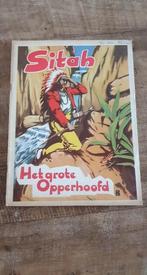 Sitah , Het grote opperhoofd eerste druk 1948, Boeken, Gelezen, Ophalen of Verzenden, Eén stripboek