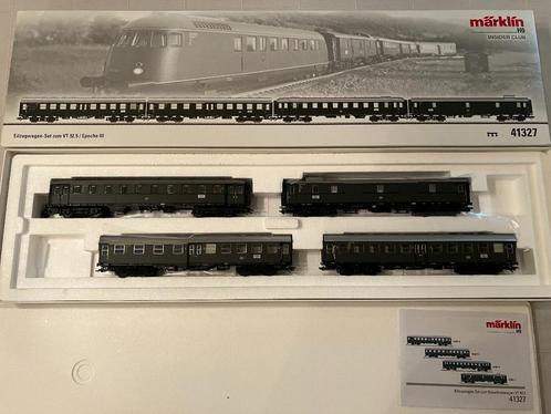 Marklin insider rijtuigenset 41327 BINNENVERLICHTING, Hobby en Vrije tijd, Modeltreinen | H0, Zo goed als nieuw, Ophalen of Verzenden